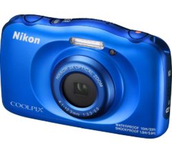 NIKON COOLPIX W100 Tough Compact Camera - Blue